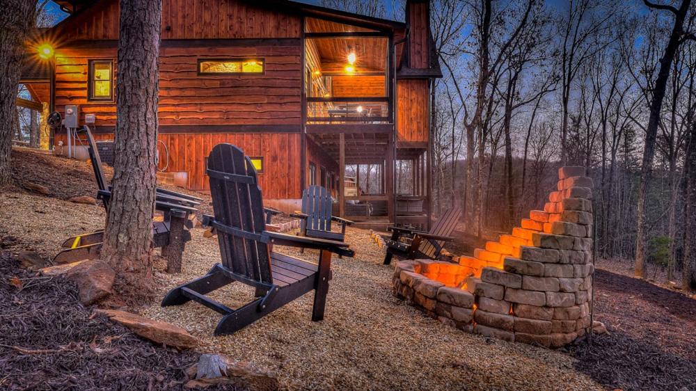Luxe Mountain Retreat Villa Блу Ридж Екстериор снимка