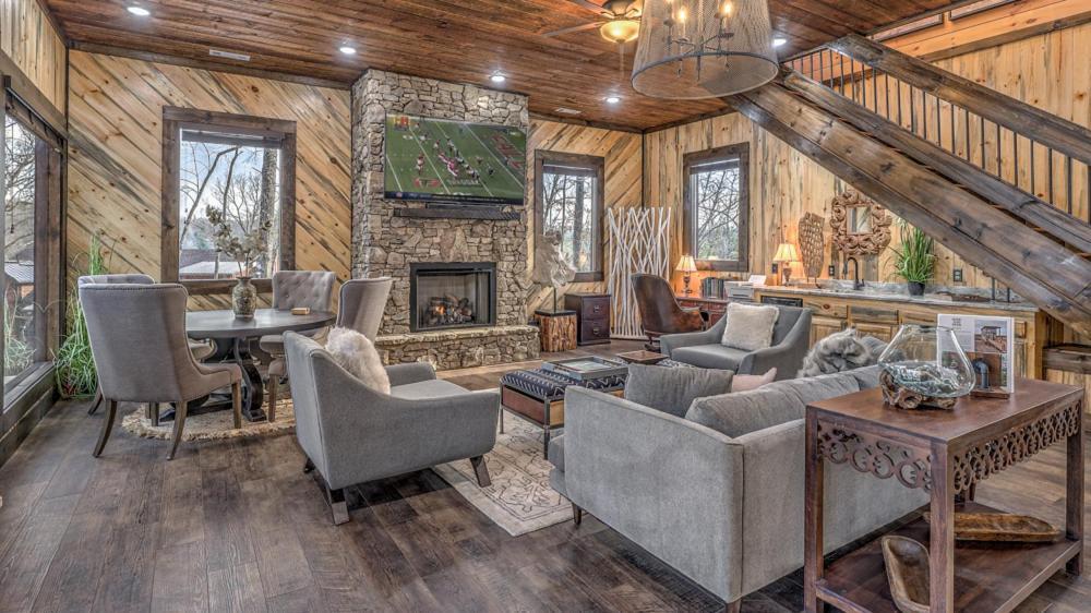 Luxe Mountain Retreat Villa Блу Ридж Екстериор снимка