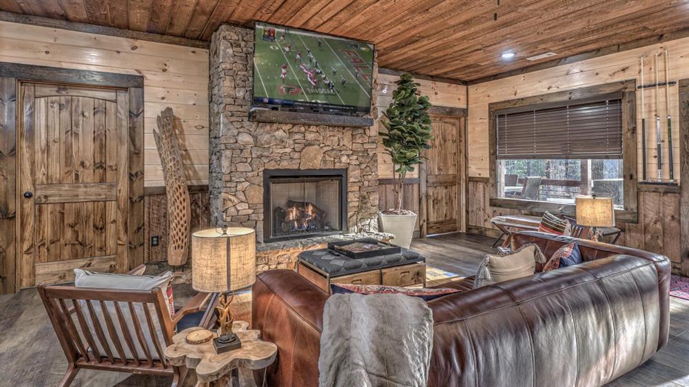 Luxe Mountain Retreat Villa Блу Ридж Екстериор снимка