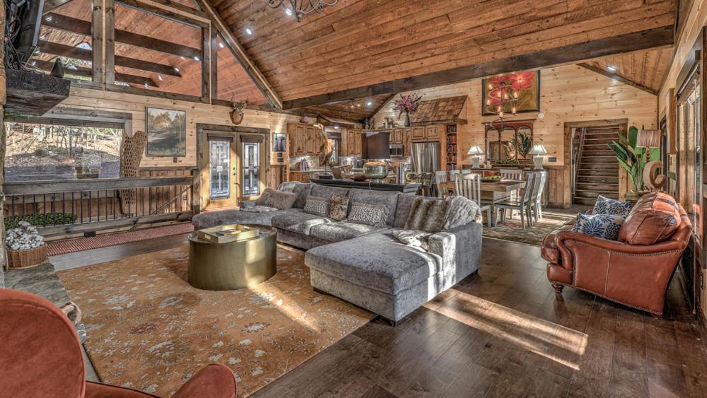 Luxe Mountain Retreat Villa Блу Ридж Екстериор снимка