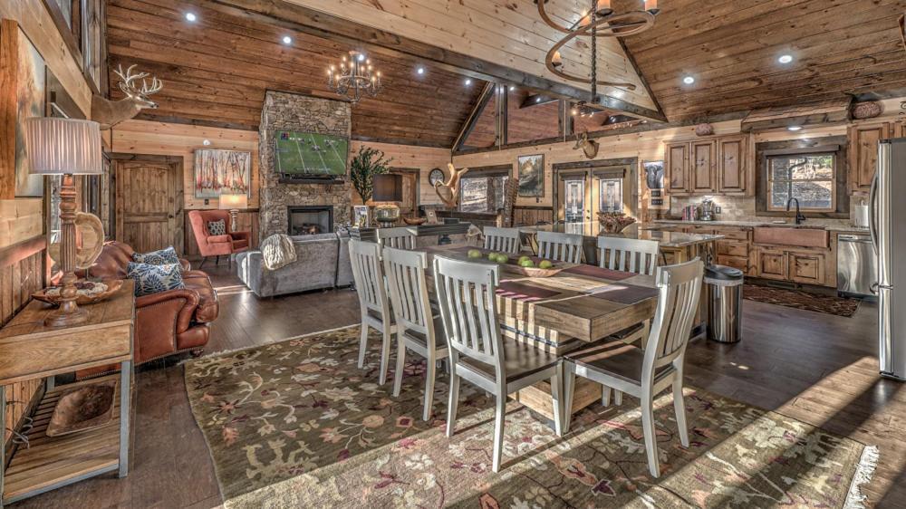 Luxe Mountain Retreat Villa Блу Ридж Екстериор снимка