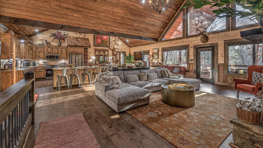 Luxe Mountain Retreat Villa Блу Ридж Екстериор снимка