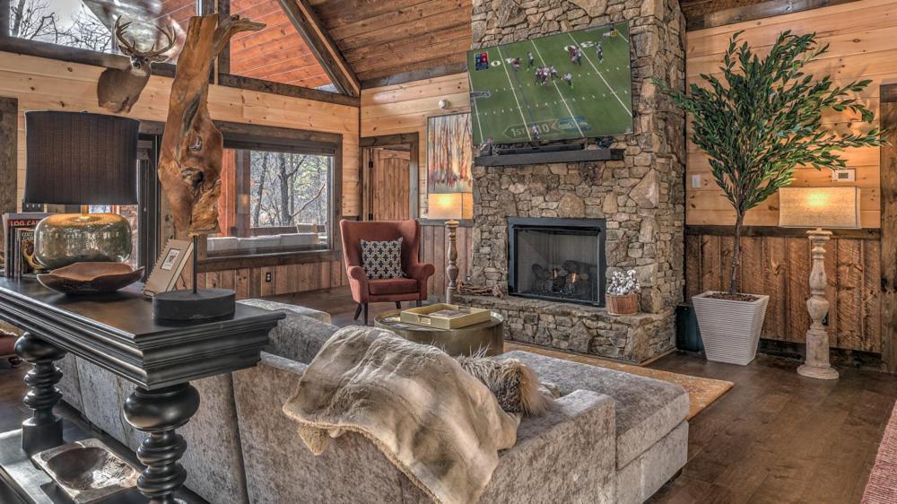 Luxe Mountain Retreat Villa Блу Ридж Екстериор снимка