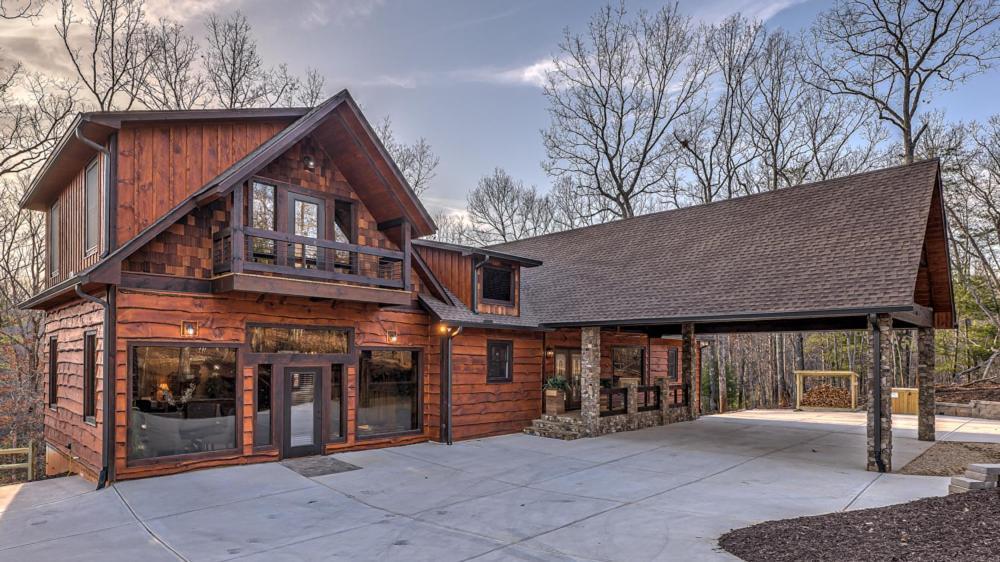 Luxe Mountain Retreat Villa Блу Ридж Екстериор снимка